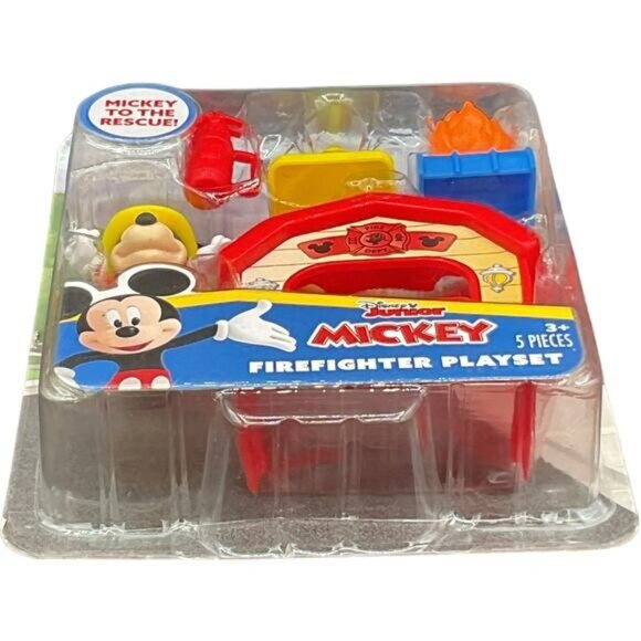 Disney Junior Mickey Firefighter Playset For Ages 3+ 5-Piece Set - Picture 5 of 5